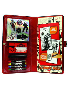Set de Actividades Star Wars con Stickers y Crayones