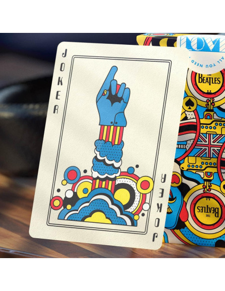 Cartas de Juego Edición Especial Submarino Amarillo Teoria11