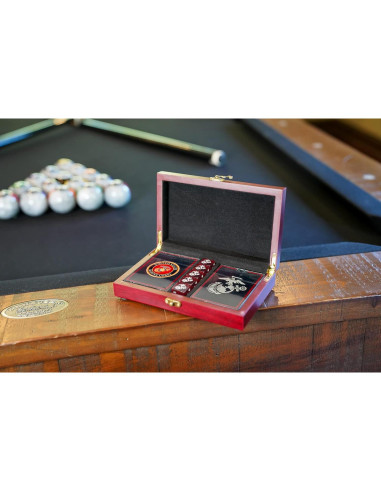 Juego de Cartas y Dados USMC - Baraja y Dados EGA