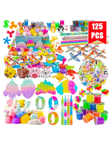Set de Juguetes de Fiesta DQstar 125 PCS para Niños 3+