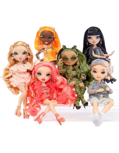 Muñeca de Moda Rainbow High Olivia Verde Camo con Accesorios