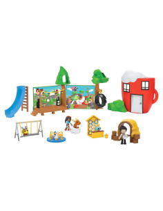 Juego Tienda de Café y Parque Infantil Adopt Me - 6+