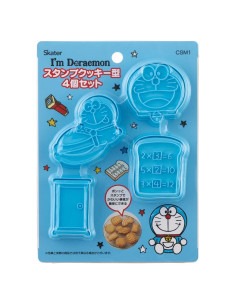 Cortadores de Galletas Skater CSM1-A Set de 4 Personajes
