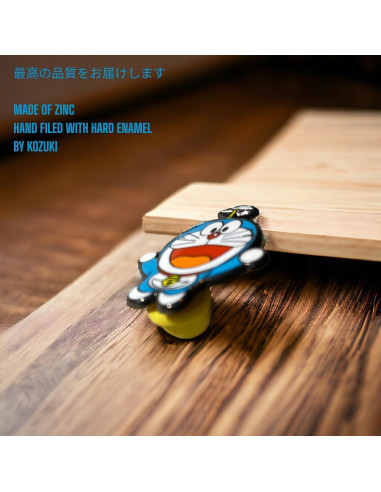 Pin de Esmalte Doraemon - Broche y Llave KOZUKI