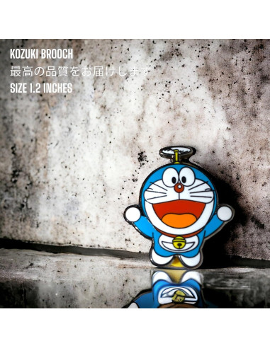 Pin de Esmalte Doraemon - Broche y Llave KOZUKI