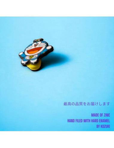 Pin de Esmalte Doraemon - Broche y Llave KOZUKI
