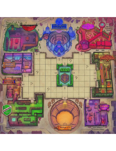 Juego de Mesa Clue Critical Role USAopoly - Mighty Nein