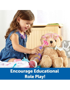 Kit de Doctor Rosa Learning Resources - 19 Piezas Educativas 2