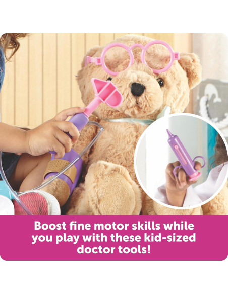 Kit de Doctor Rosa Learning Resources - 19 Piezas Educativas