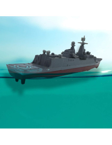 Kvvdi 8 Juegos 3D Puzzle Barcos de Guerra Modelo Militar