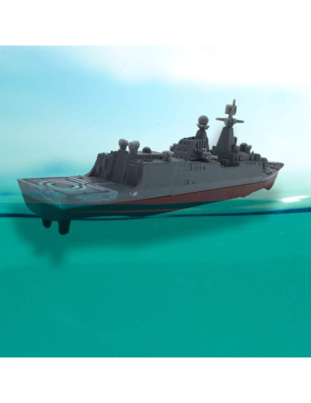 Kvvdi 8 Juegos 3D Puzzle Barcos de Guerra Modelo Militar