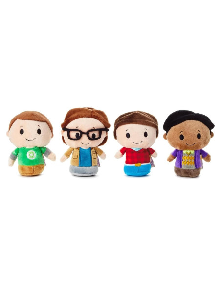 Figuras de Peluche Itty Bittys Hallmark The Big Bang Theory 4-Pack Figuras de Peluche Itty Bittys Hallmark The Big Bang Theory 4-Pack