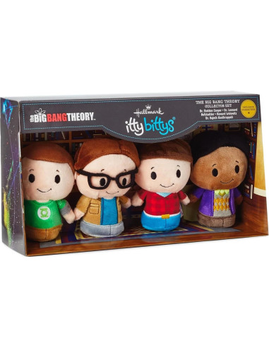 Figuras de Peluche Itty Bittys Hallmark The Big Bang Theory 4-Pack