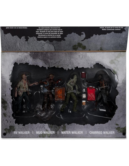 Figura Muertos Vivientes McFarlane Toys Set 4 Piezas 14+ Figura Muertos Vivientes McFarlane Toys Set 4 Piezas 14+