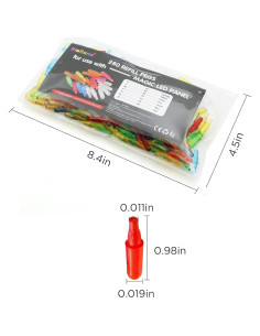 Pines de Recarga RioRand 280 PCS para Panel LED Mágico 2