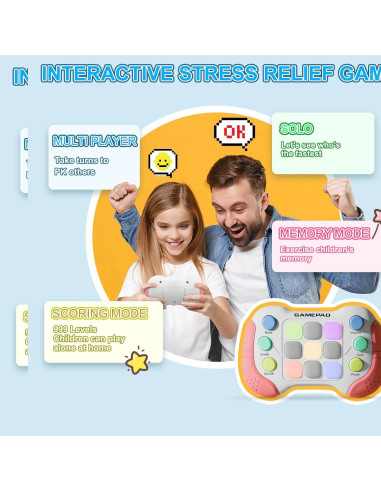 Consola de Juego Portátil YouJabz GP09 para Niños 3-12 Años