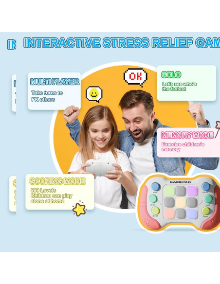 Consola de Juego Portátil YouJabz GP09 para Niños 3-12 Años