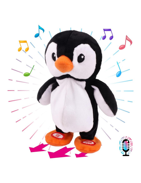 Pingüino Hablante Hopearl 19 cm Juguete Interactivo Pingüino Hablante Hopearl 19 cm Juguete Interactivo