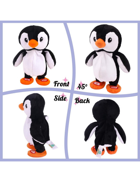 Pingüino Hablante Hopearl 19 cm Juguete Interactivo Pingüino Hablante Hopearl 19 cm Juguete Interactivo