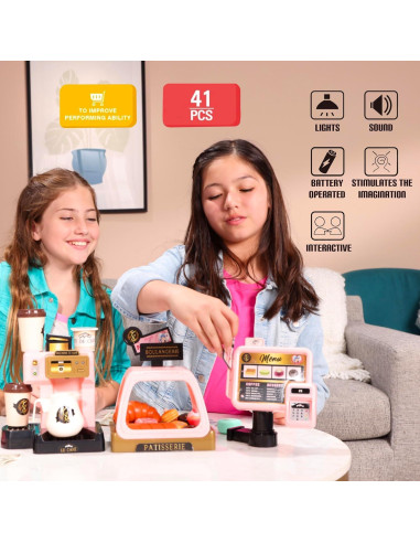 Juego de Café Miraculous Ladybug - Máquina de Café y Accesorios