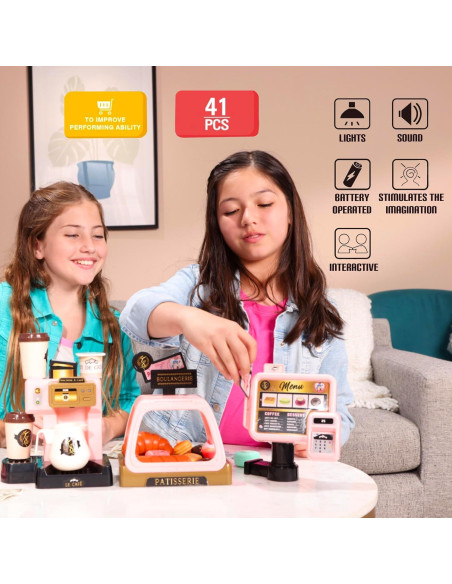 Juego de Café Miraculous Ladybug - Máquina de Café y Accesorios