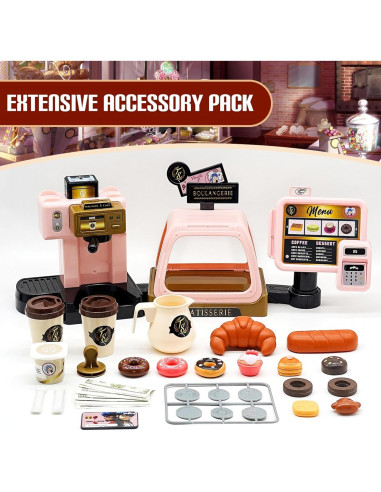 Juego de Café Miraculous Ladybug - Máquina de Café y Accesorios