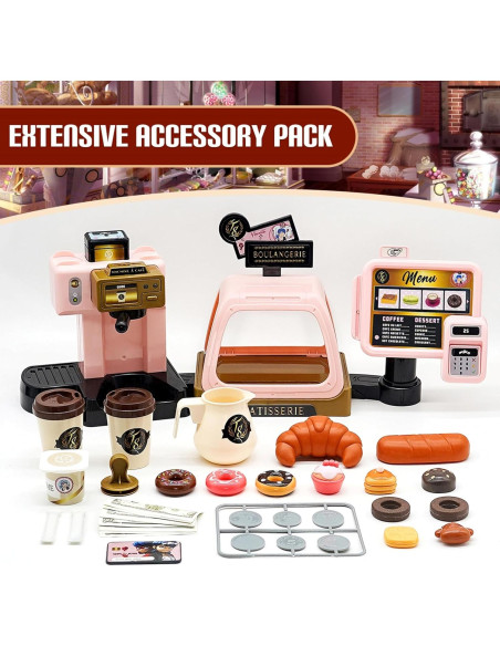 Juego de Café Miraculous Ladybug - Máquina de Café y Accesorios