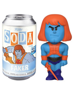 Funko Soda Faker - Figura de Vinilo + Tarjeta Coleccionista