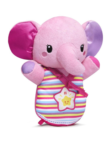 Elefante de Cuna Brillante VTech Rosa con Luces y Sonidos