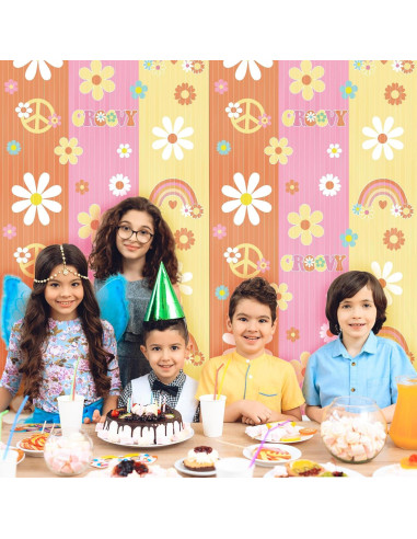 Cortinas de Flecos Boho Hippie WovWeave 1.0 x 2.0 m - 2 Piezas