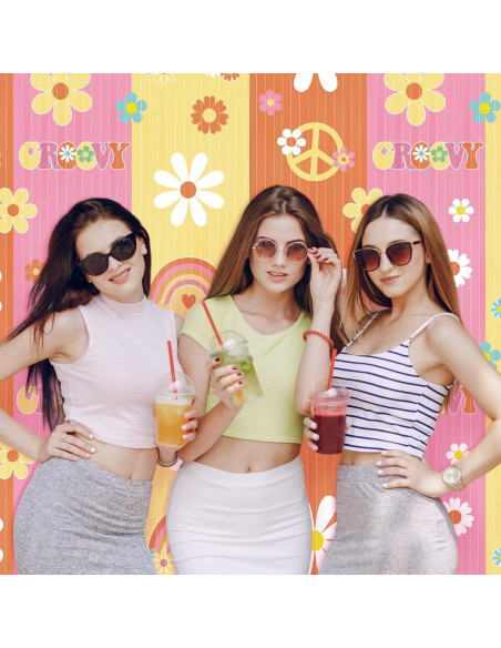 Cortinas de Flecos Boho Hippie WovWeave 1.0 x 2.0 m - 2 Piezas