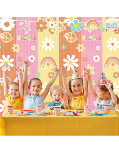 Cortinas de Flecos Boho Hippie WovWeave 1.0 x 2.0 m - 2 Piezas