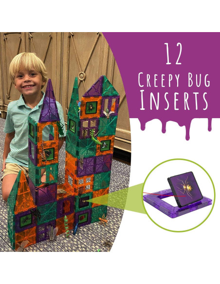 Set de 100 Azulejos Magnéticos DIY jr para Niños - Juguete Educativo