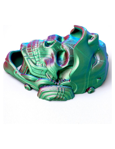 Máscara de Esqueleto 3D LUYU RGB - Juguete Fidget Articulado