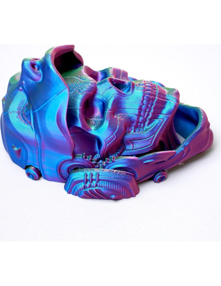 Máscara de Esqueleto 3D LUYU RGB - Juguete Fidget Articulado