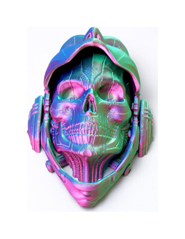 Máscara de Esqueleto 3D LUYU RGB - Juguete Fidget Articulado