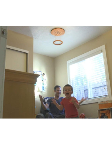 Aro de Baloncesto Mini Interior CEILING SPORT - 2 Balones