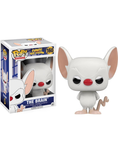 Figura POP de Vinilo Funko Cerebro de Pinky y Cerebro 9.5 cm