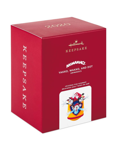 Adorno Navideño Hallmark Keepsake Animaniacs 2020 8.8x8.6cm