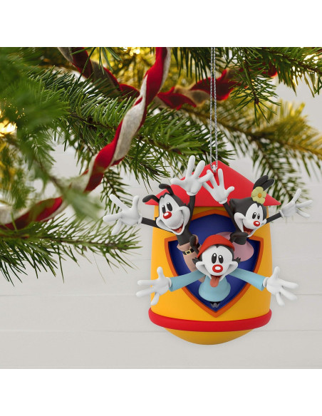 Adorno Navideño Hallmark Keepsake Animaniacs 2020 8.8x8.6cm