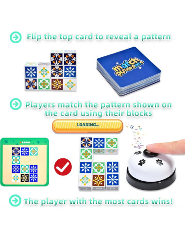 Juego de Rompecabezas de Madera LADVATKIN 10x12.7cm para Niños