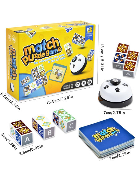 Juego de Rompecabezas de Madera LADVATKIN 10x12.7cm para Niños