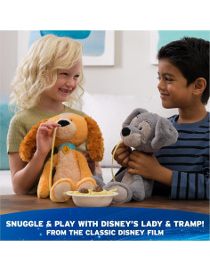 Peluche Tramp GUND Disney 38 cm - La Dama y el Vagabundo 2