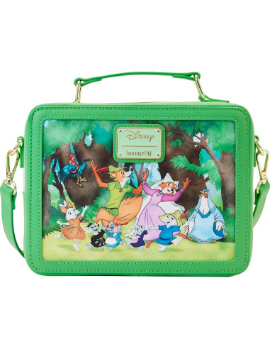 Bolso Cruzado Loungefly Disney Robin Hood 21.6x16.5x10.2cm