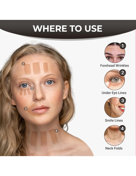 Cinta Facial Antienvejecimiento Wisper Tape - 2 Rollos 3m