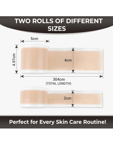 Cinta Facial Antienvejecimiento Wisper Tape - 2 Rollos 3m