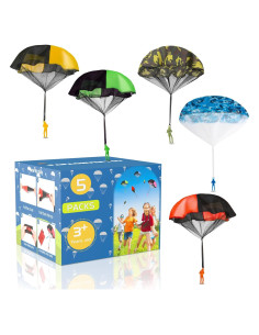 Juguete Paracaídas para Niños Spectabilis 5 Unidades