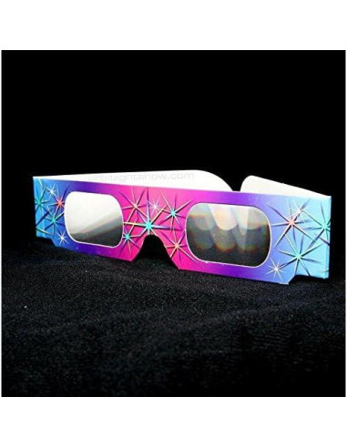 Gafas de Difracción de Fuegos Artificiales Rainbow - 51 Unidades