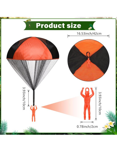 Juguetes Paracaídas Yunsailing 25 Pcs para Niños - Sin Batería