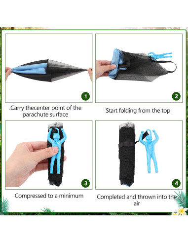 Juguetes Paracaídas Yunsailing 25 Pcs para Niños - Sin Batería